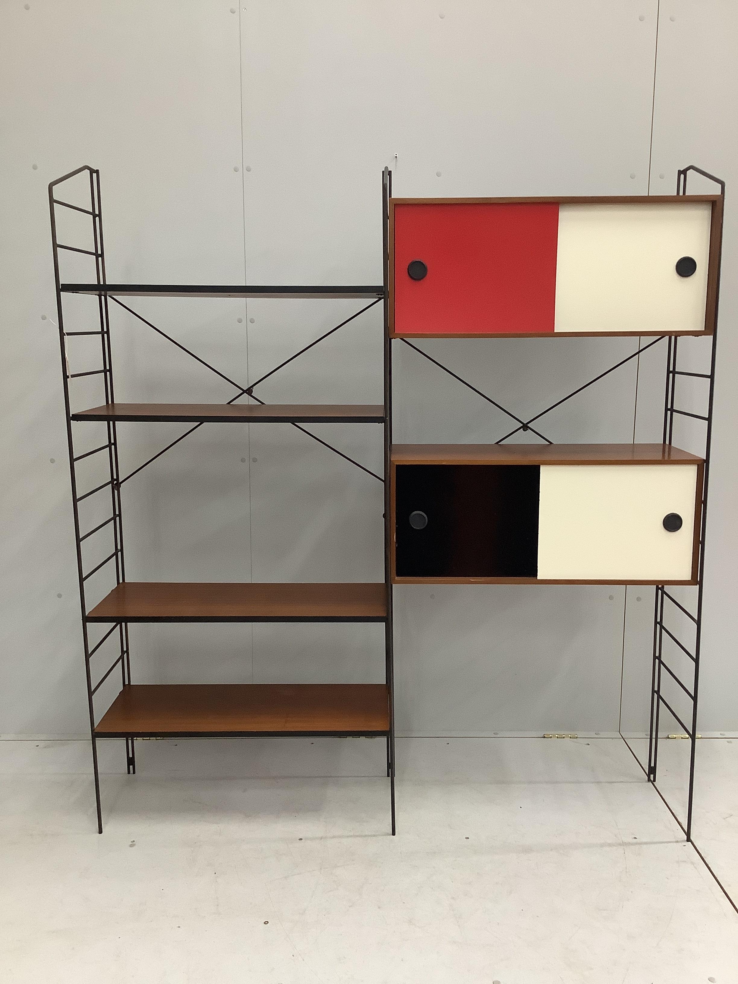 A late 1950's ladder wall unit